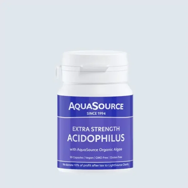 AquaSource Ацидофилус с водорасли – пробиотик с живи култури и АФА