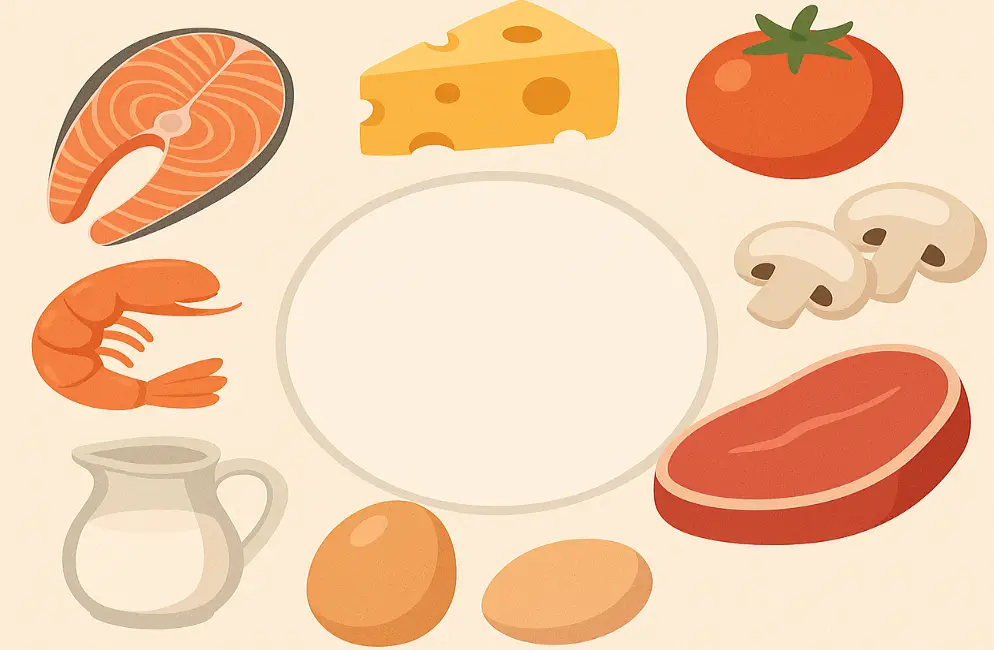 Храни, богати на витамин B12 - животински и растителни източници Животински и растителни източници, богати на витамин B12