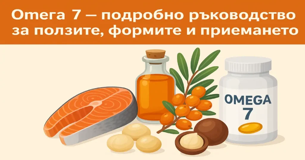 Омега 7 - информация, ползи и мнения Омега 7 мастна киселина