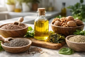 Растителни омега мастни киселини - пълноценна алтернатива на рибеното масло Избор от растителни мастни киселини с омега 3, 6 и 9