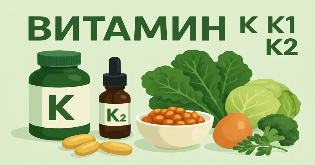 Информация за витамин К, К1, К2 и ползите от него